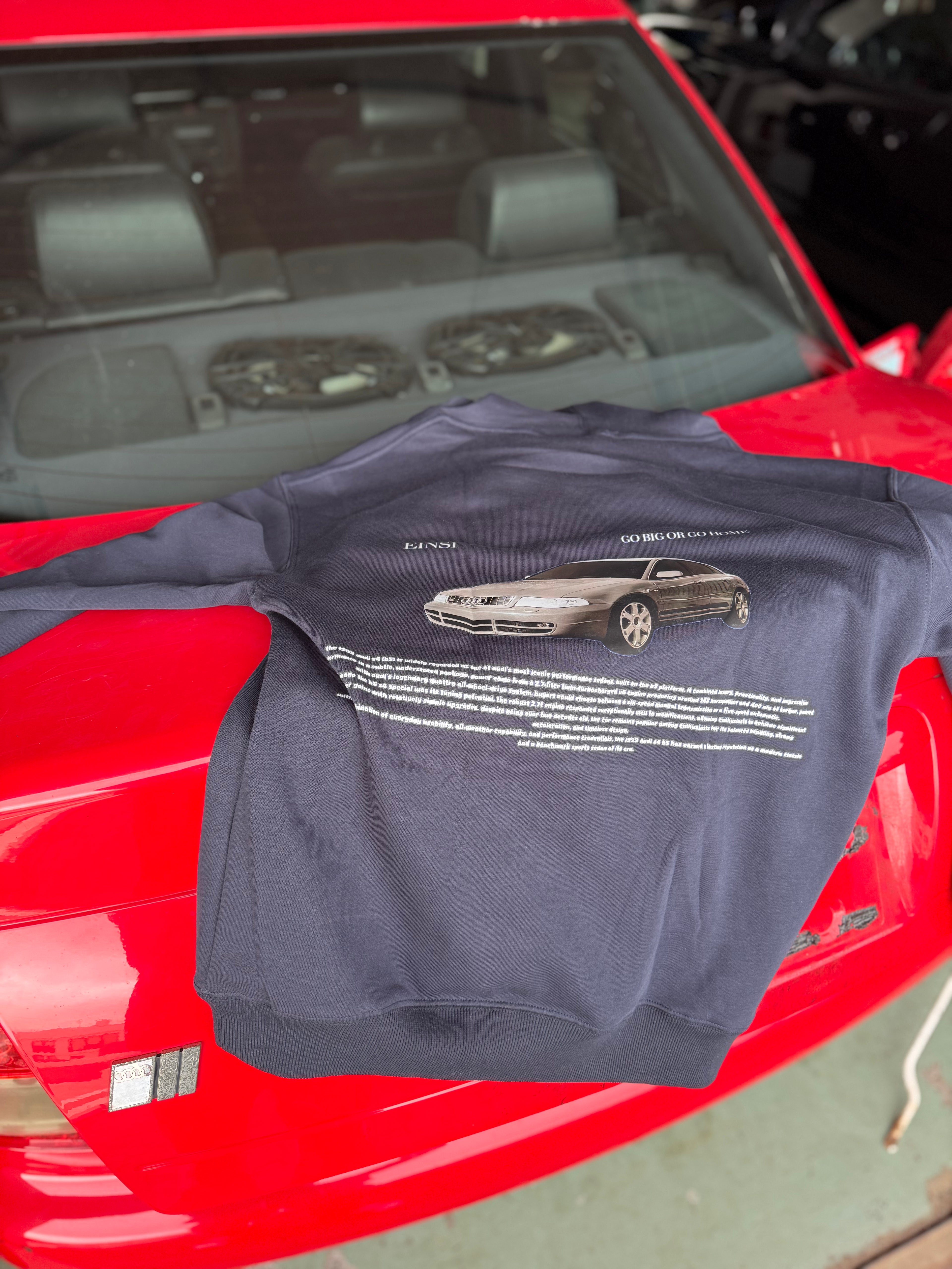 EINSI S4 BLUE HOODIE